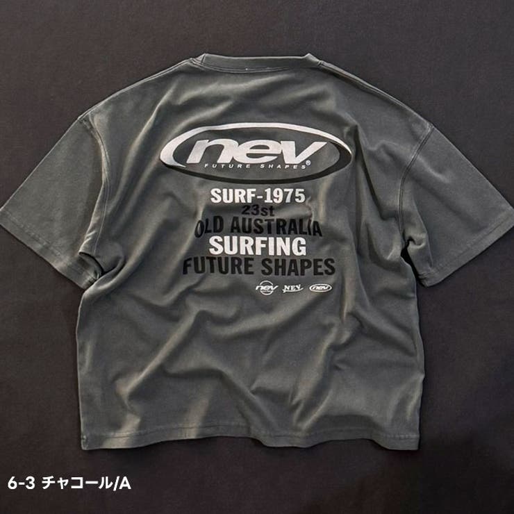 NEVSURF ピグメント染め 半袖Tシャツ | ZI-ON | 詳細画像5 