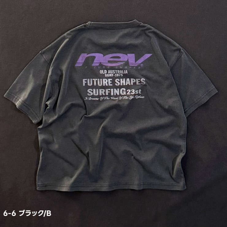 NEVSURF ピグメント染め 半袖Tシャツ | ZI-ON | 詳細画像8 