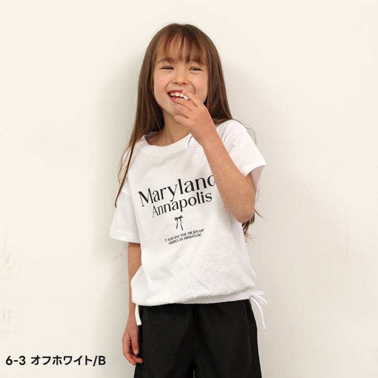短丈ドロストT キッズ 子供服 | ZI-ON | 詳細画像5 