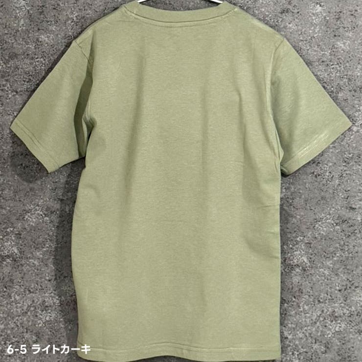 アメカジプリント半袖Tシャツ キッズ 子供服 | ZI-ON | 詳細画像11 