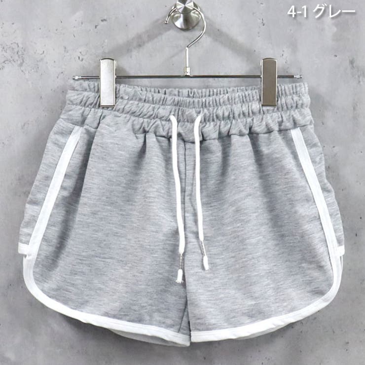 レディース ショートパンツ ライン[品番：ZONK0005881]｜ZI-ON