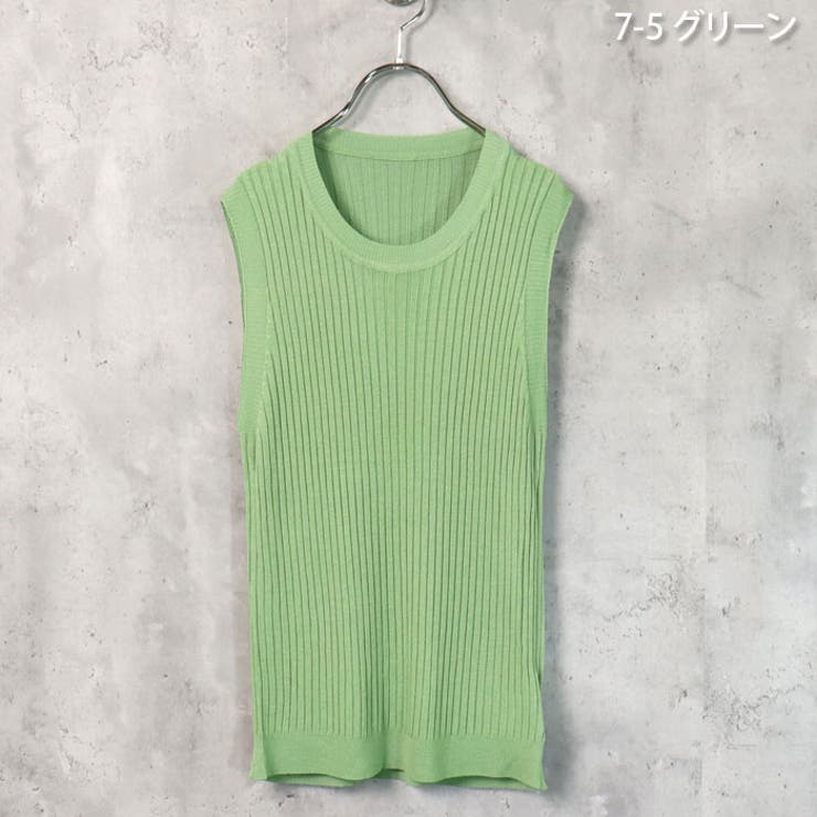 レディース タンクトップ リブ | ZI-ON | 詳細画像18 