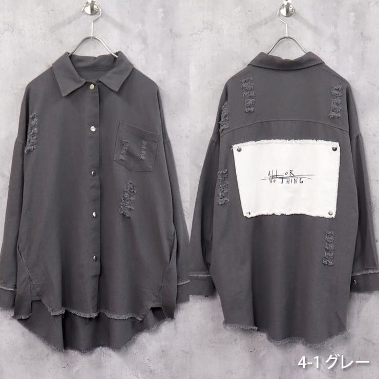 レディース BIGシャツ ビッグ | ZI-ON | 詳細画像16 