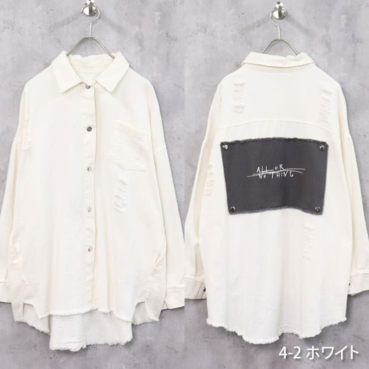 レディース BIGシャツ ビッグ | ZI-ON | 詳細画像17 