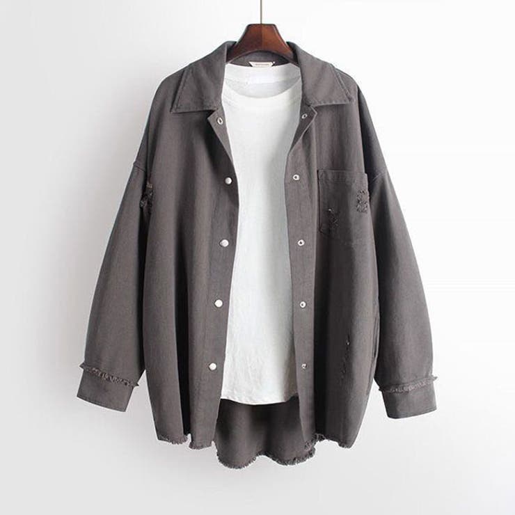 レディース BIGシャツ ビッグ | ZI-ON | 詳細画像6 