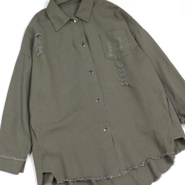 レディース BIGシャツ ビッグ | ZI-ON | 詳細画像7 