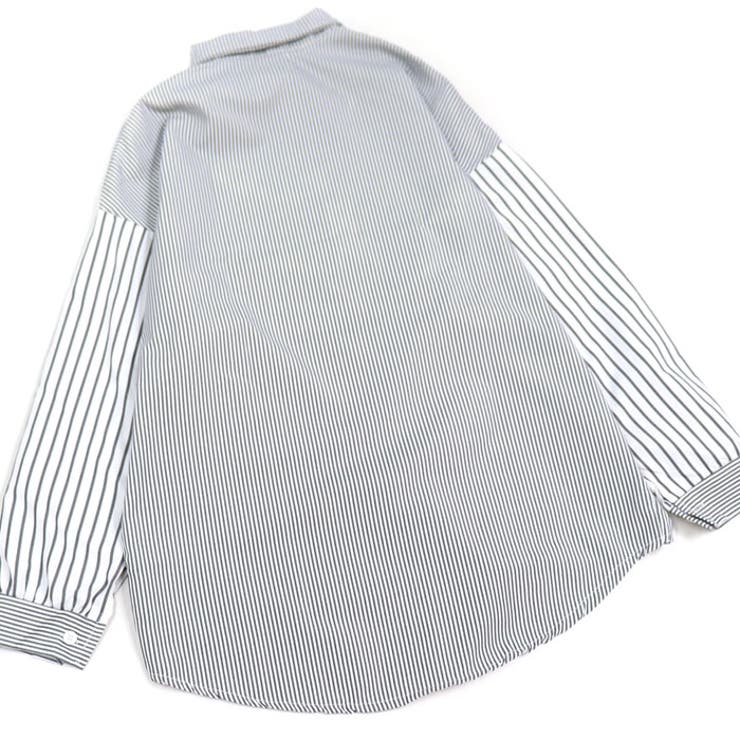 レディース BIGシャツ ストライプ | ZI-ON | 詳細画像15 