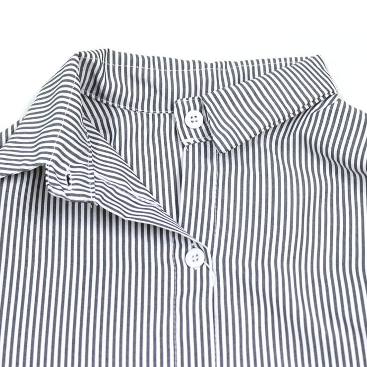 レディース BIGシャツ ストライプ | ZI-ON | 詳細画像8 