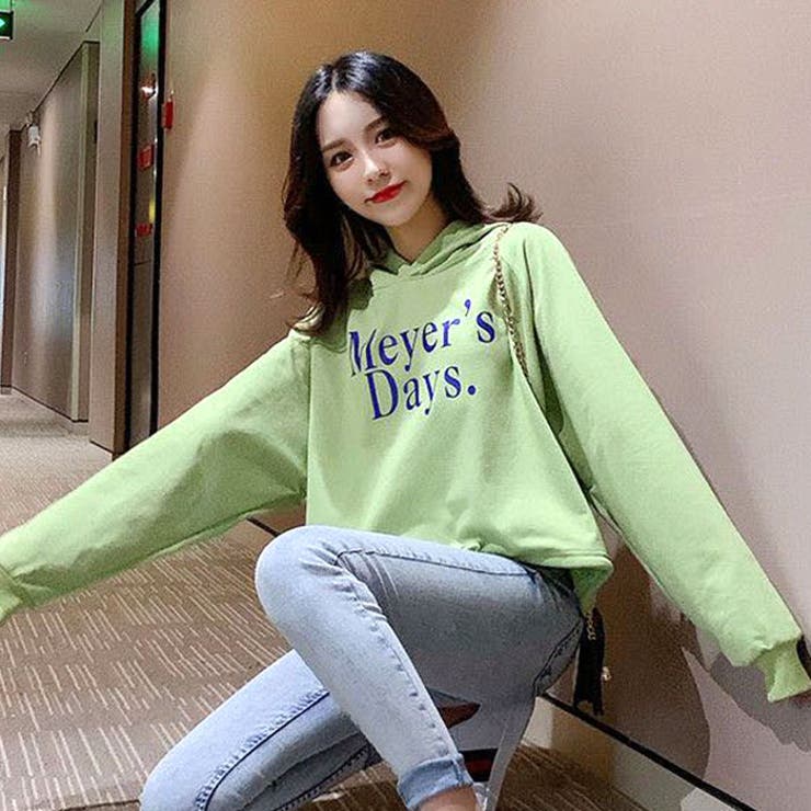 レディース BIGパーカー ビッグシルエット | ZI-ON | 詳細画像4 