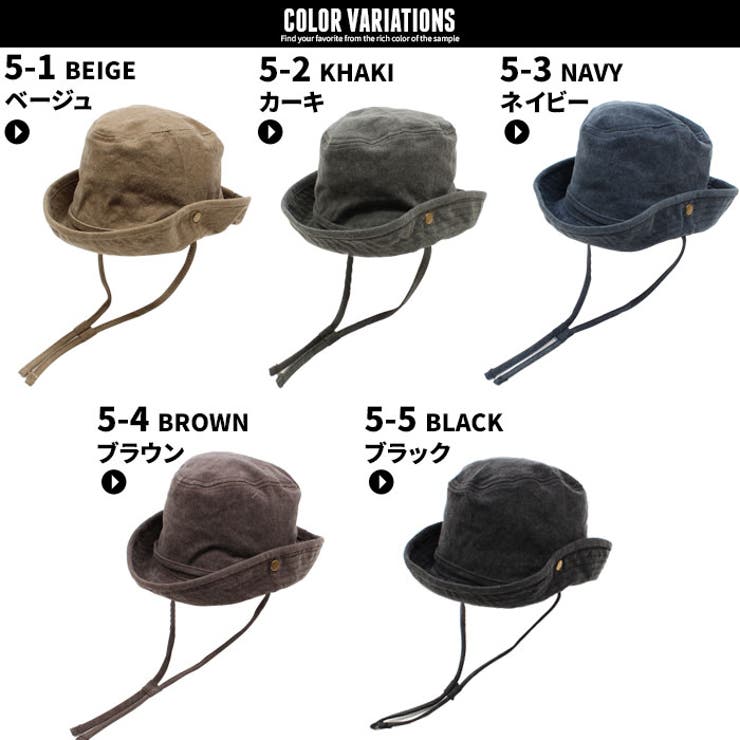 メンズ アメカジツイルキャンプハット カウボーイハット 品番 Zonk Zi On ジーオン のメンズファッション 通販 Shoplist ショップリスト