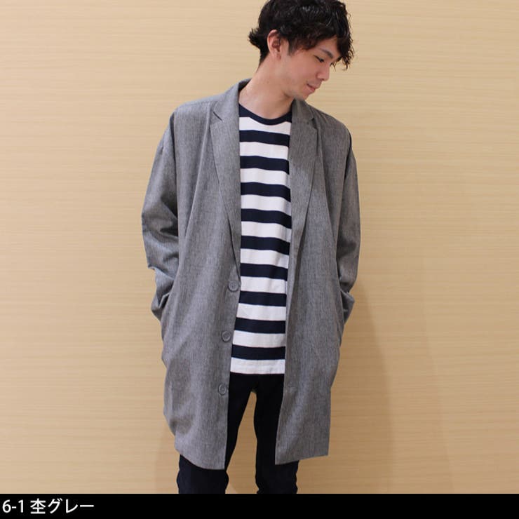 メンズ シャツコート チェスターコート 品番 Zonk Zi On ジーオン のメンズ ファッション通販 Shoplist ショップリスト