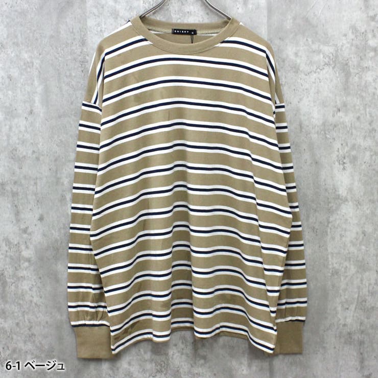 【送料無料】メンズロンT長袖TシャツトップスカットソーボーダーアメカジカジュアルシンプルMLXL「814-104」