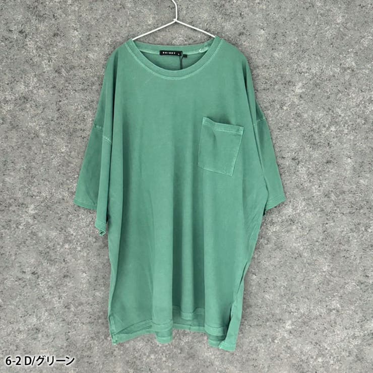 【送料無料】メンズTシャツ半袖クルーネックピグメントポケットゆるシルエットオーバーサイズビッグBIGSHISKYシスキーカジュアルロックストリートシンプルMLXL「824-102」