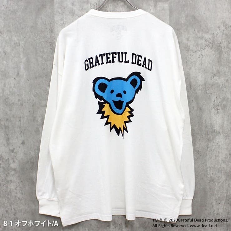 GRATEFULDEAD オーバーサイズロングスリーブTシャツ  メンズ[品番：ZONK0007087]｜ZI-ON（ジーオン）のメンズファッション通販｜SHOPLIST（ショップリスト）