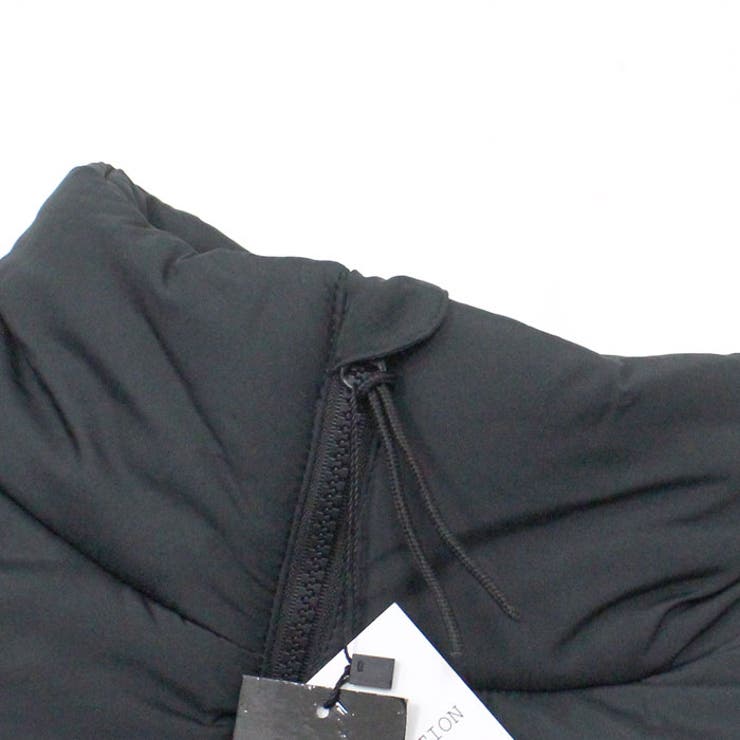 スタンドカラーフェイクダウンマウンテンジャケット メンズ アウター