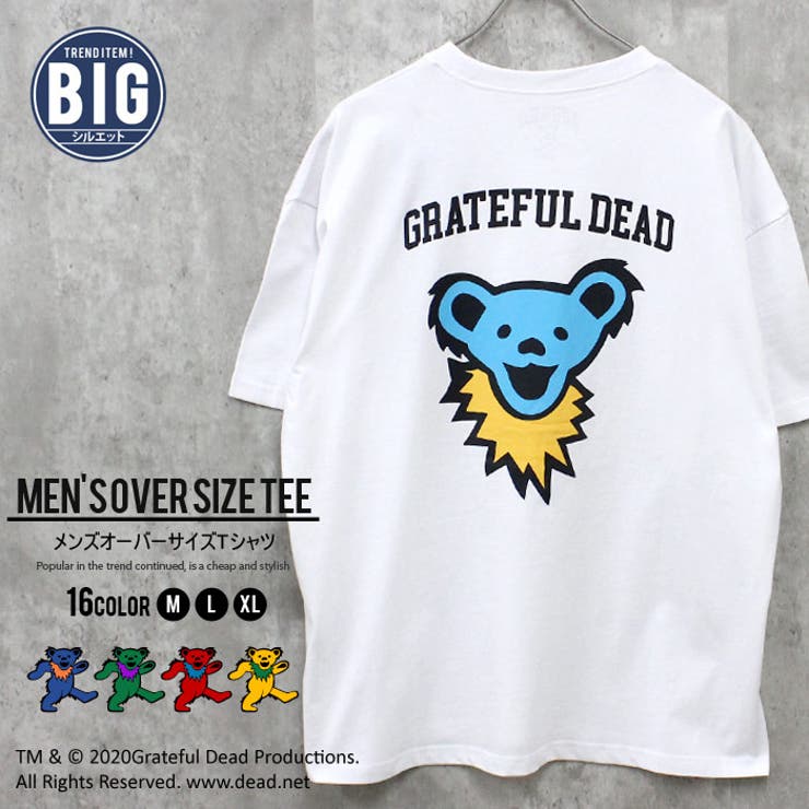GRATEFULDEAD オーバーサイズTシャツ メンズ | ZI-ON | 詳細画像1 