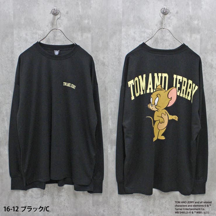 TOM&JERRY バックプリントBIGトレーナー メンズ | ZI-ON | 詳細画像13 