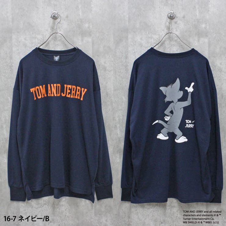 TOM&JERRY バックプリントBIGトレーナー メンズ | ZI-ON | 詳細画像8 
