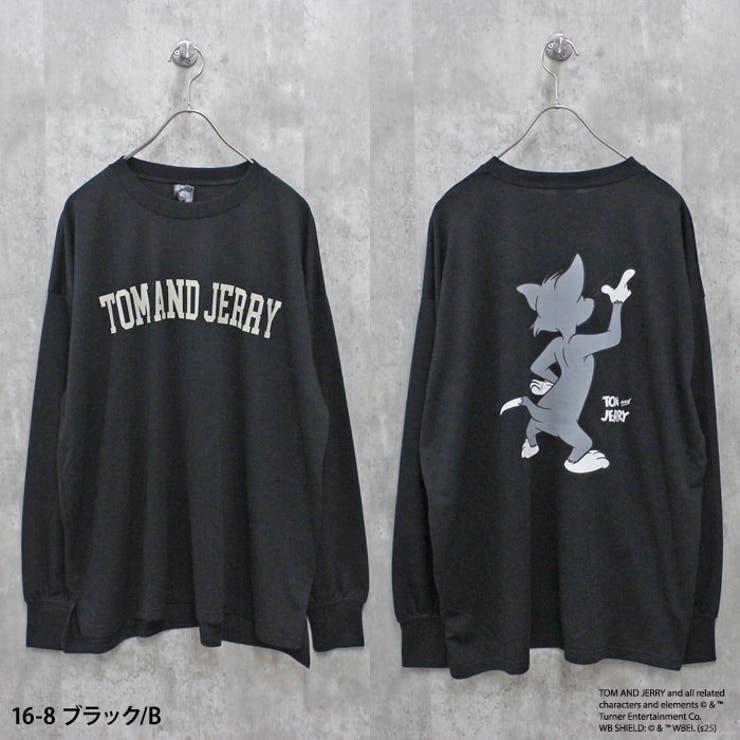 TOM&JERRY バックプリントBIGトレーナー メンズ | ZI-ON | 詳細画像9 