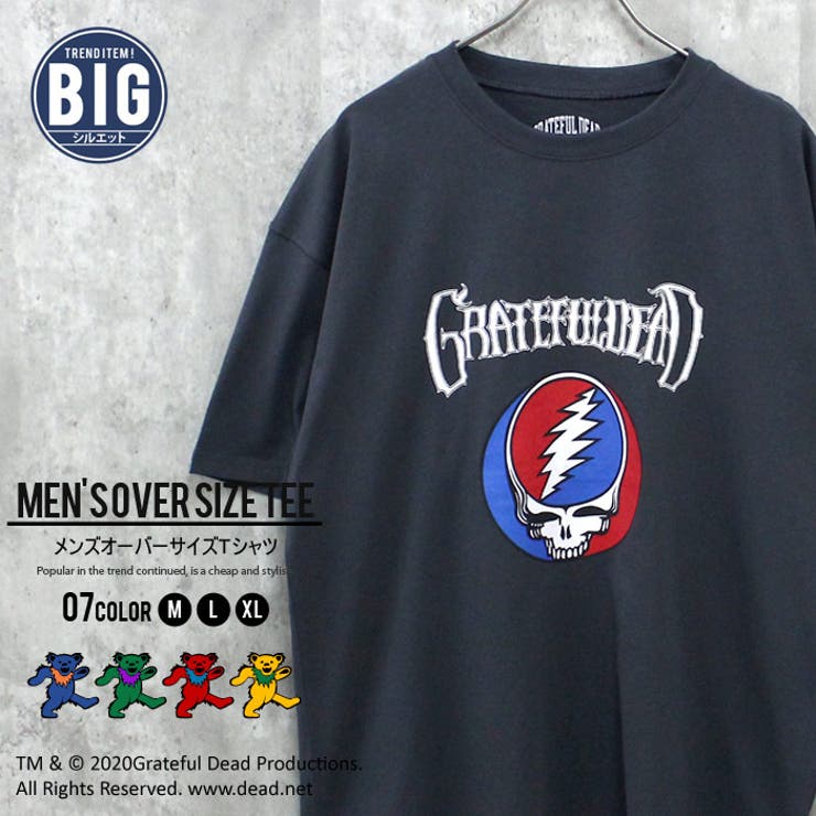GRATEFULDEAD オーバーTシャツ メンズ | ZI-ON | 詳細画像1 