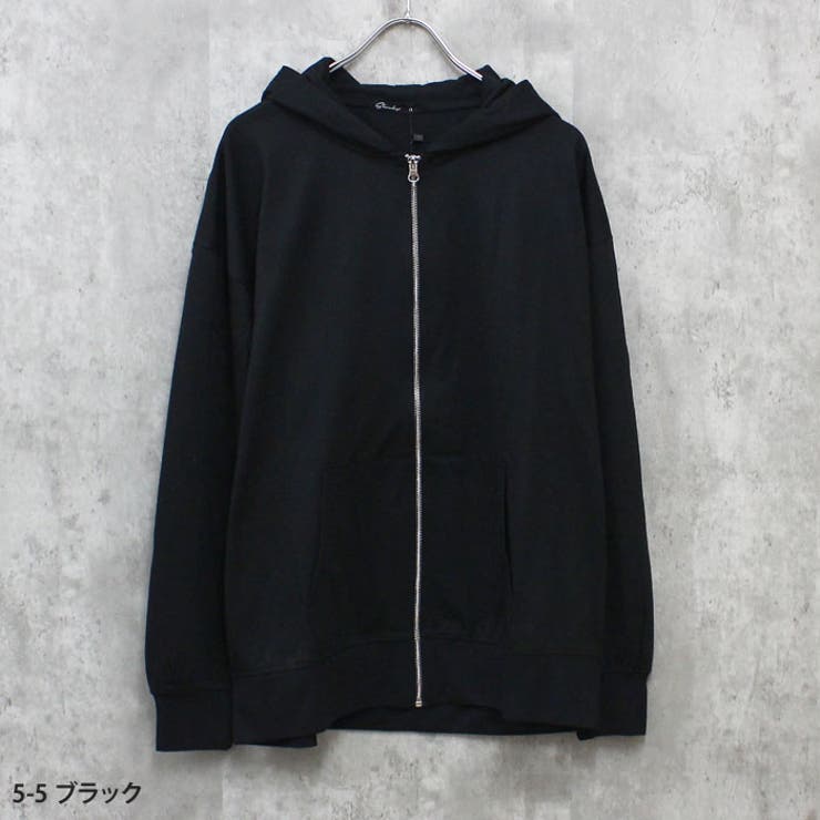 ミニ裏毛 フルZIPパーカー メンズ[品番：ZONK0007200]｜ZI-ON