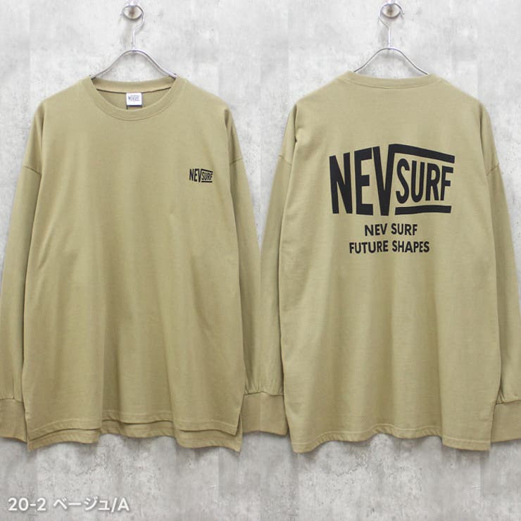 NEVSURFプリントロンT メンズ 長袖Tシャツ | ZI-ON | 詳細画像4 