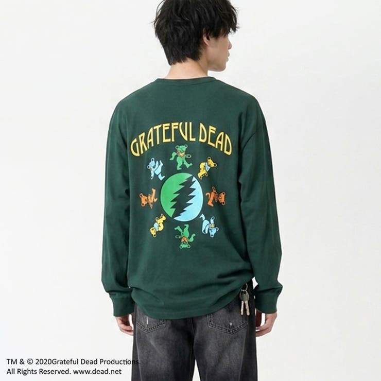 GRATEFULDEAD オーバーサイズロングスリーブTシャツ メンズ | ZI-ON | 詳細画像5 
