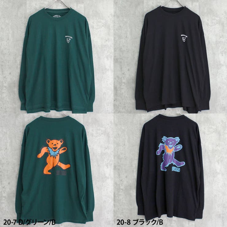 GRATEFULDEAD オーバーサイズロングスリーブTシャツ メンズ | ZI-ON | 詳細画像9 
