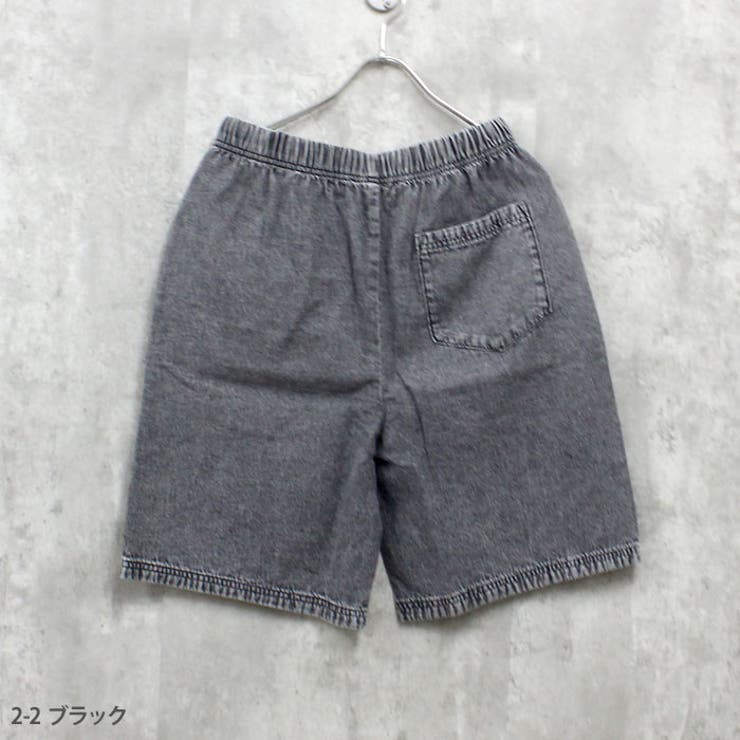 ケミカルウォッシュ デニムハーフパンツ メンズ | ZI-ON | 詳細画像5 