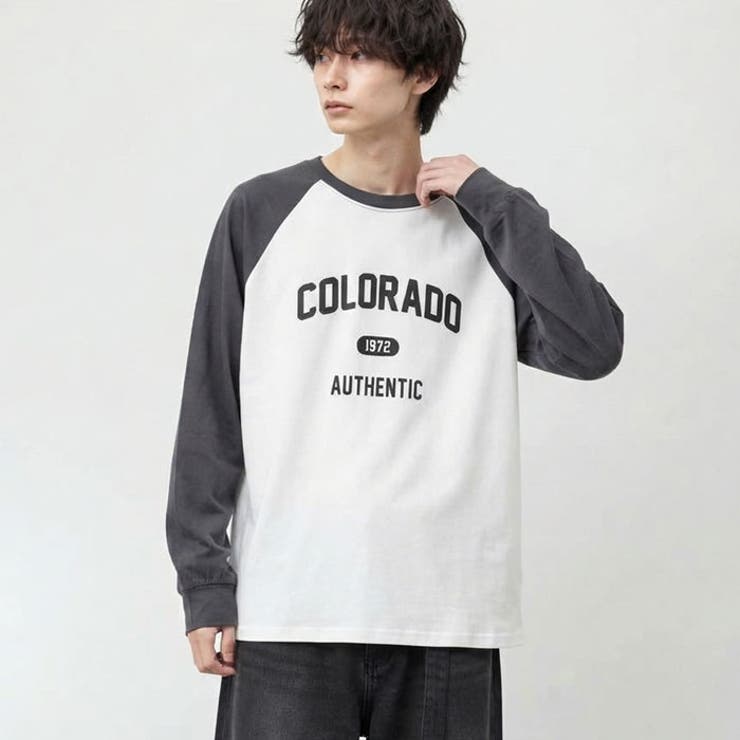 プリント長袖Tシャツ メンズ ロンT | ZI-ON | 詳細画像4 