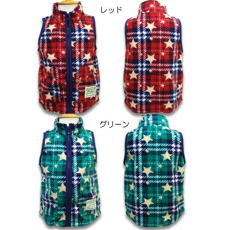 キッズ 子供服 フリースベスト | ZI-ON | 詳細画像2 