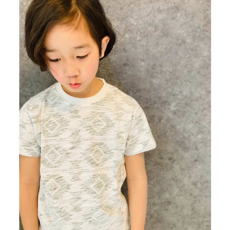 3-3ホワイト/カーキPT | キッズ 子供服 Tシャツ | ZI-ON