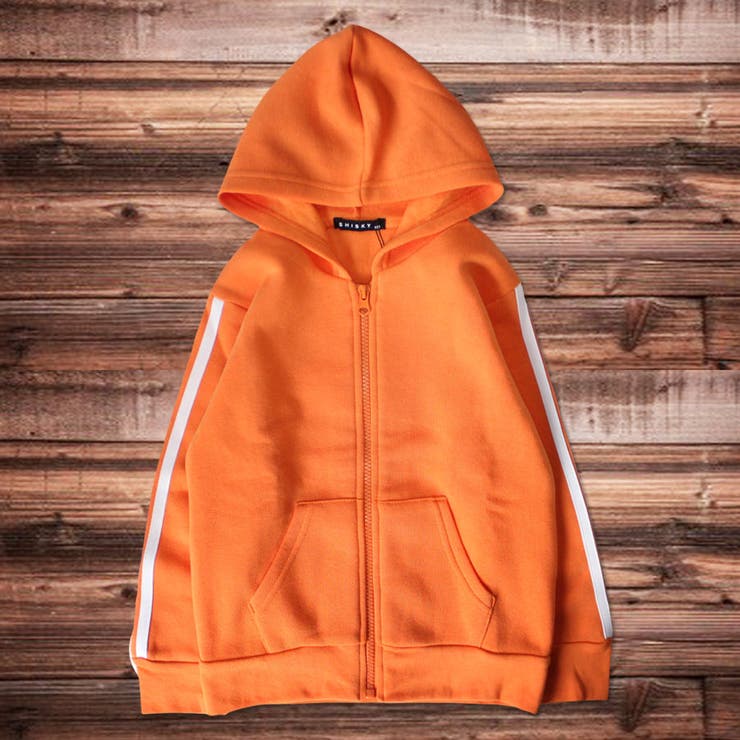 8-3オレンジ | キッズ 子供服 パーカー | ZI-ON