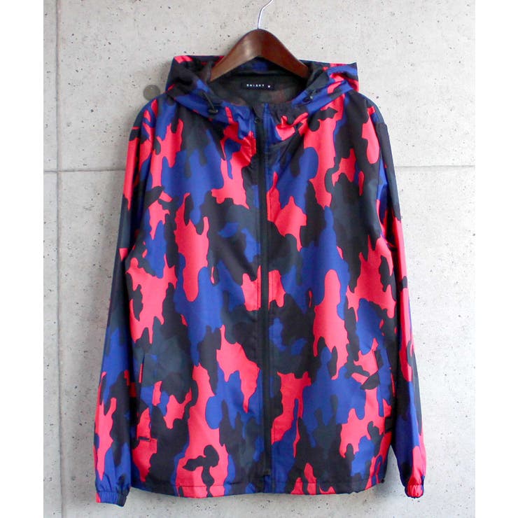 20-18レッド | メンズ マウンテンパーカー マンパー | ZI-ON