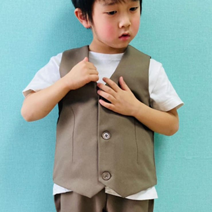 キッズ ベスト 子供服[品番：ZONK0005044]｜ZI-ON（ジーオン）のキッズファッション通販｜SHOPLIST（ショップリスト）