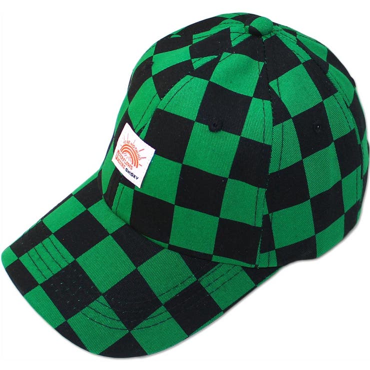 8-3グリーン×ブラック | メンズ キャップ 帽子 | ZI-ON