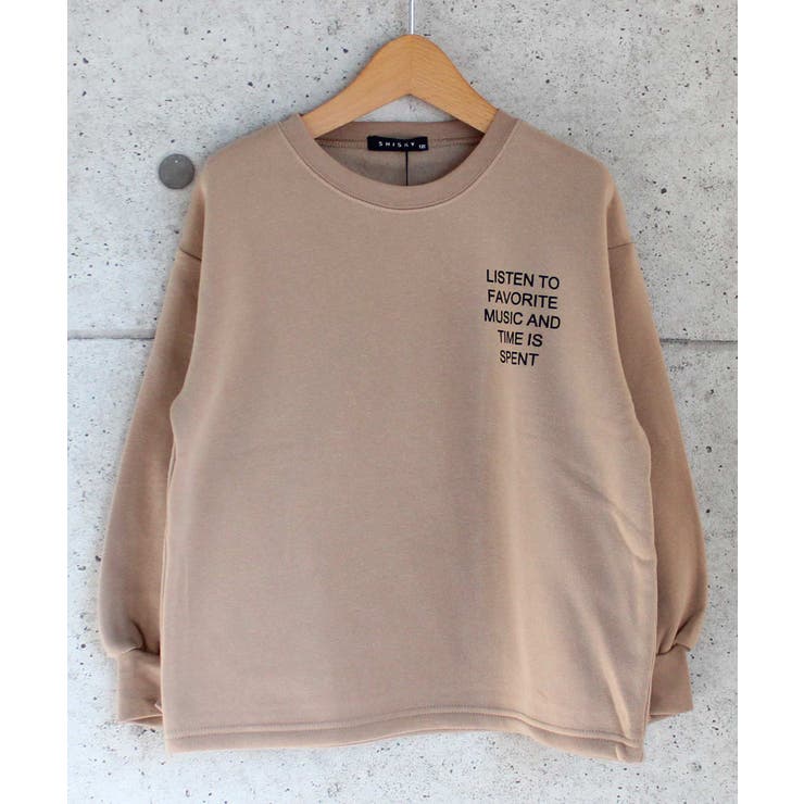 20-3ベージュ | キッズ トレーナー トップス | ZI-ON