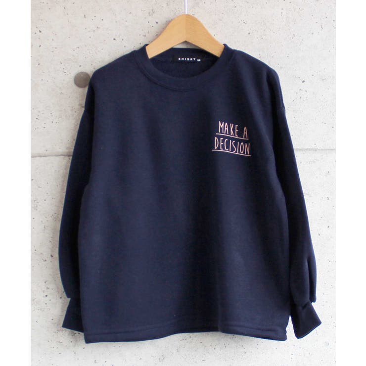 20-8ネイビー | キッズ トレーナー トップス | ZI-ON