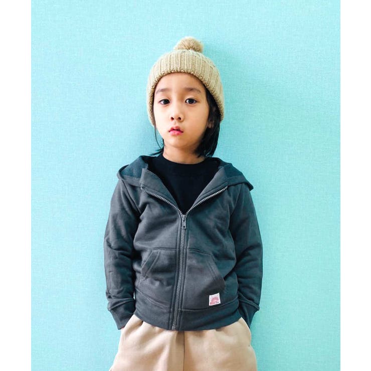 17-9チャコール/A | キッズ パーカー スウェット | ZI-ON