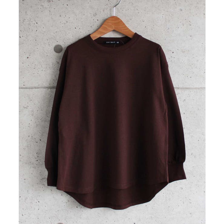 19-8ブラウン | キッズ チュニック Tシャツ | ZI-ON