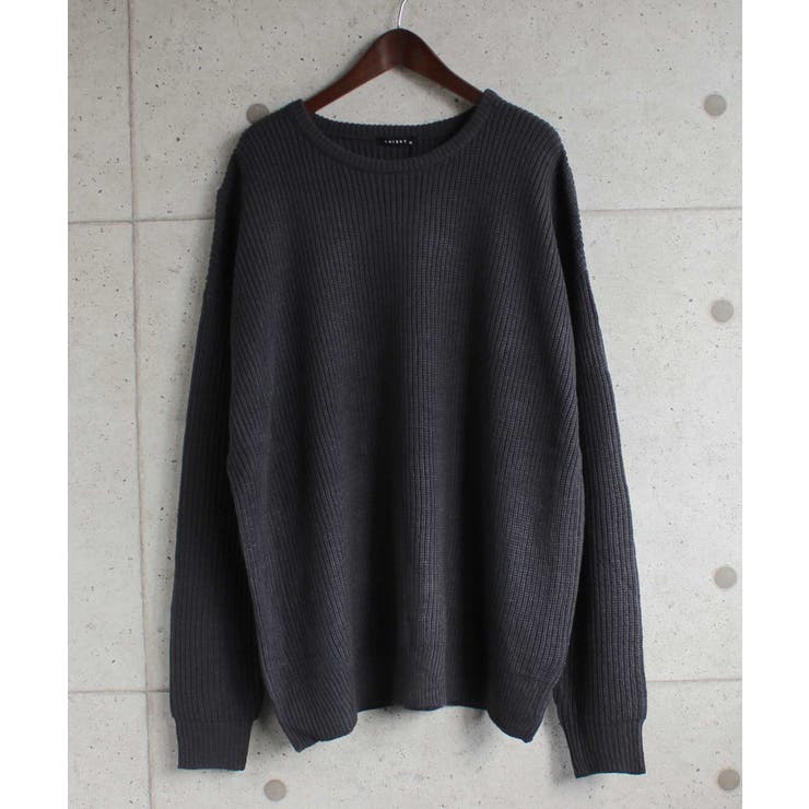 18-11チャコール/BIG | メンズ ニット セーター | ZI-ON