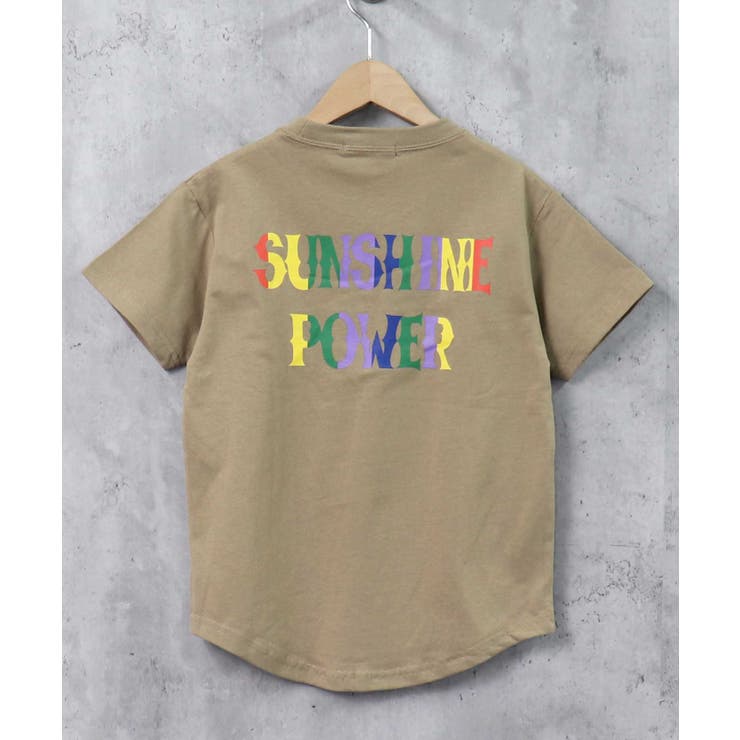 18-11ベージュ/D | キッズ Tシャツ 子供服 | ZI-ON