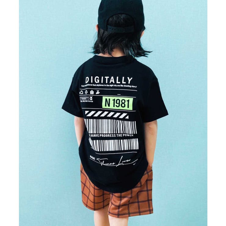 18-15ブラック/E | キッズ Tシャツ 子供服 | ZI-ON