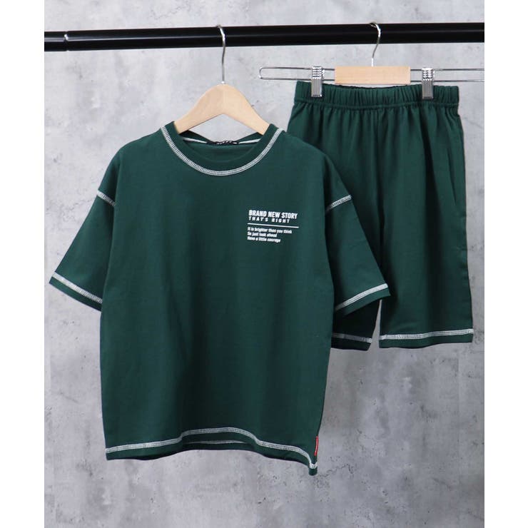 キッズ セットアップ 上下セット[品番：ZONK0006731]｜ZI-ON