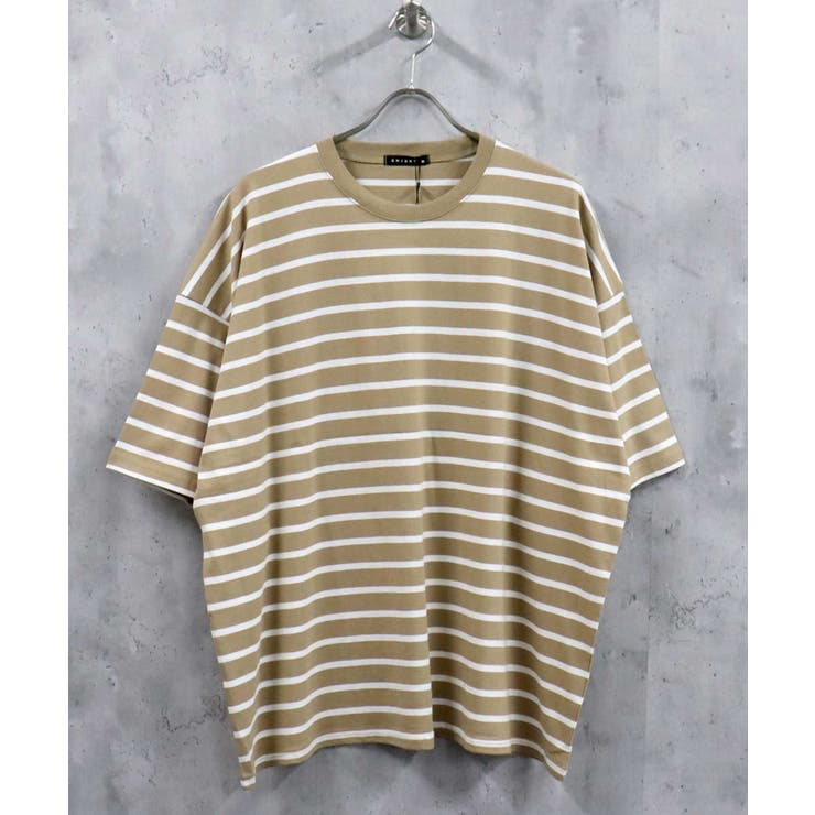 12-8ベージュ/B | レディース メンズ Tシャツ | ZI-ON