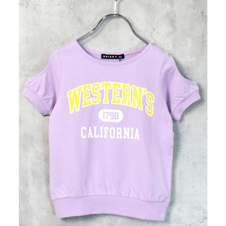 6-5ラベンダー/B | キッズ プルオーバー Tシャツ | ZI-ON