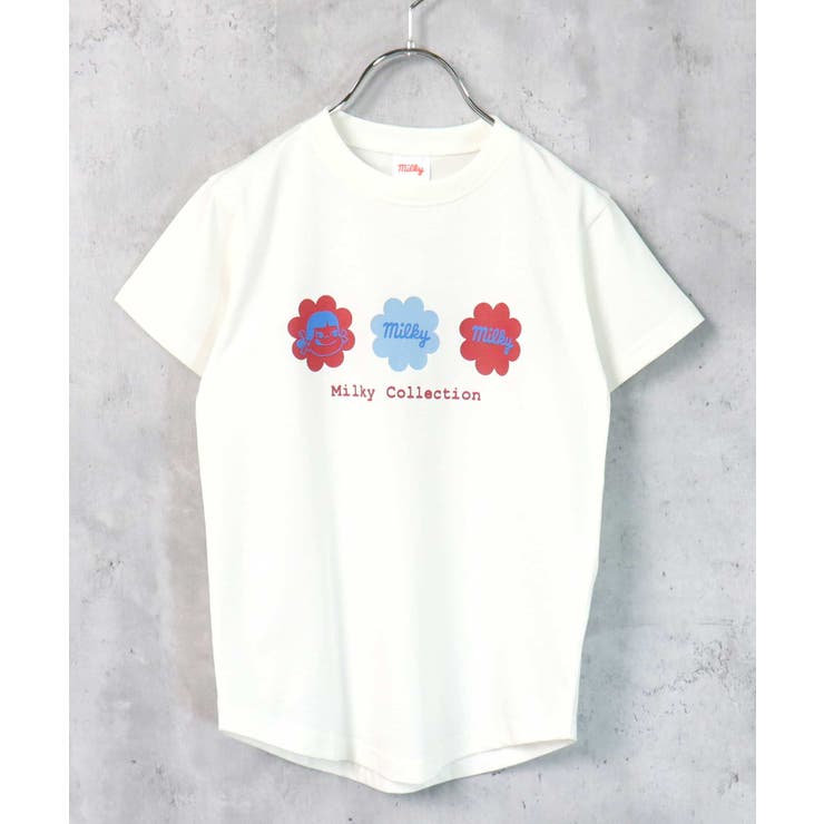 20-15オフホワイト】キッズ Tシャツ 子供服[品番：ZONK0006203]｜ZI-ON