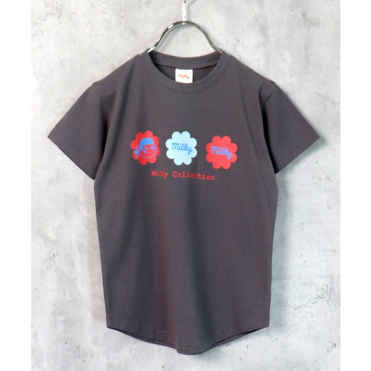 20-15オフホワイト】キッズ Tシャツ 子供服[品番：ZONK0006203]｜ZI-ON