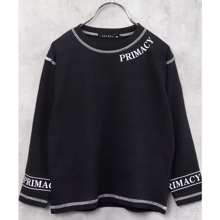 18-15ブラック/E | BIGロンT キッズ 長袖Tシャツ | ZI-ON