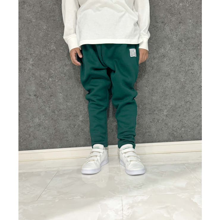 20-15Ｄ/グリーン/サルエル | 裏起毛スウェットパンツ ジョガーパンツ サルエルパンツ | ZI-ON